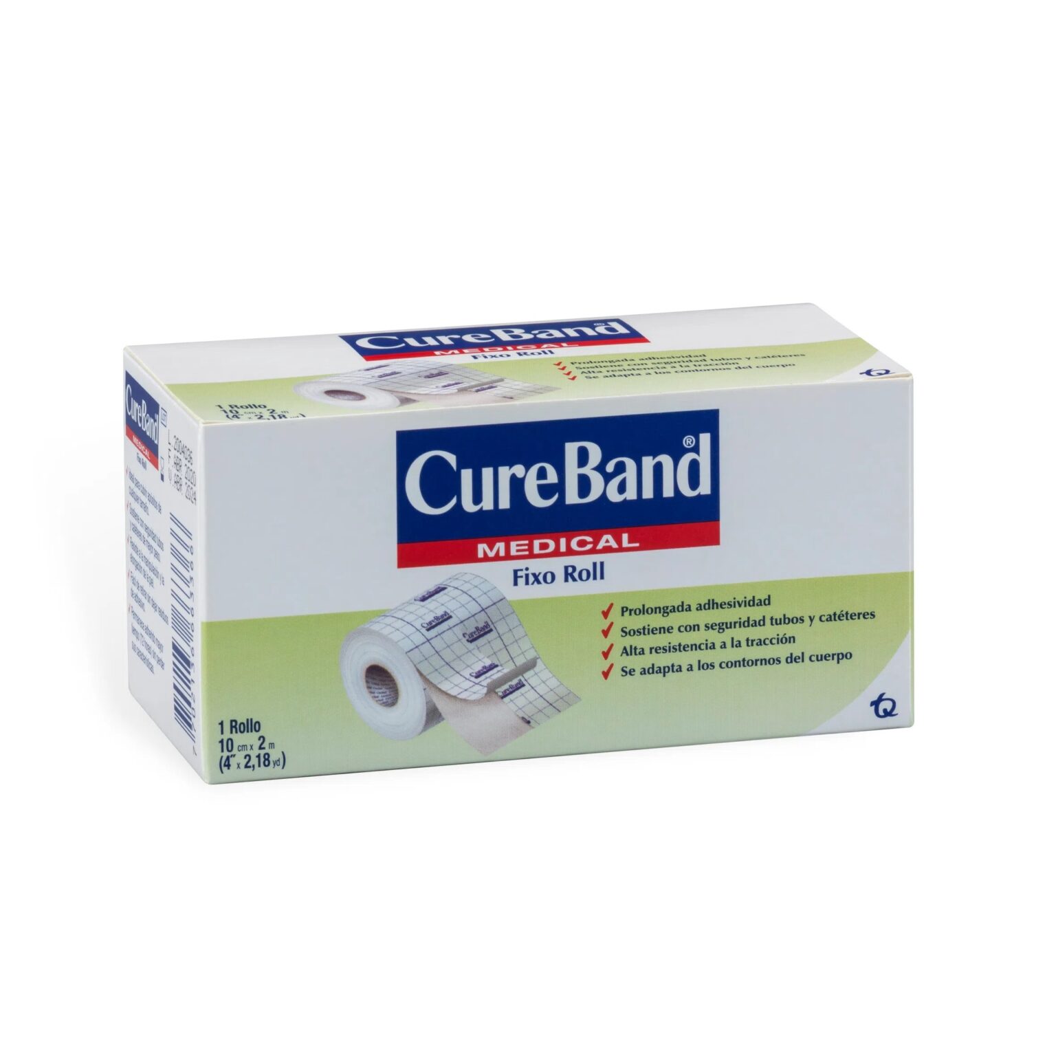 CURE BAND MEDICAL FIXO ROLL CAJA X 1 ROLLO 10 CM X 2 M - Casa y Salud ...